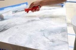 How to create a marble effect with painting