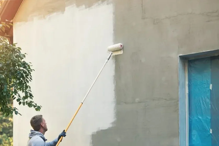 What paint for an external wall?